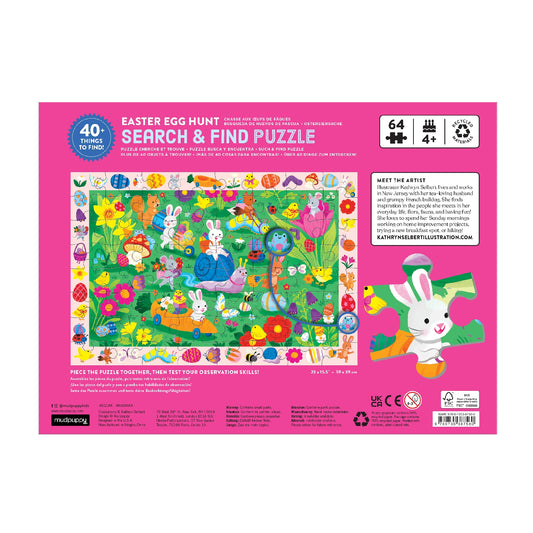 Easter Egg Hunt 64 Piece Search & Find Puzzle