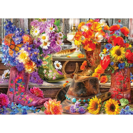 Country Romance 1000 Piece Puzzle