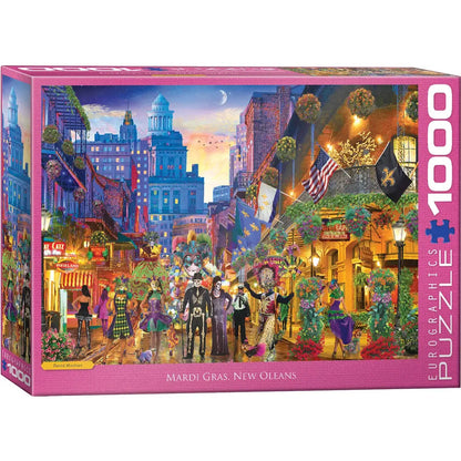 Mardi Gras New Orleans 1000 Piece Puzzle