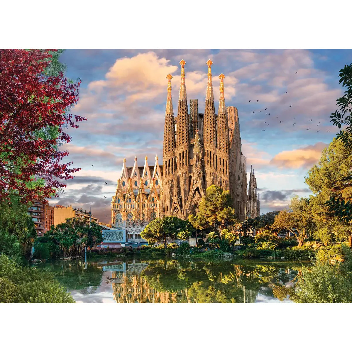 Sagrada Familia, Barcelona 1000 Piece Puzzle
