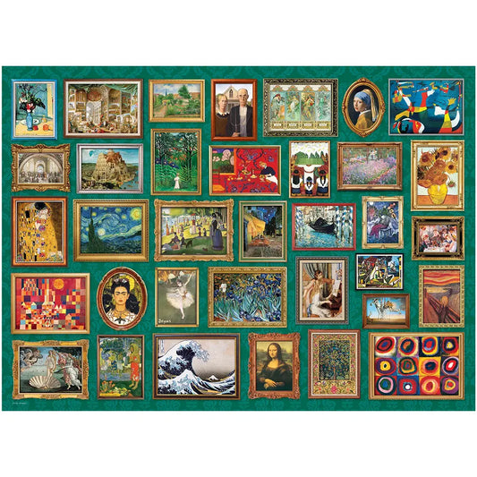 Masterpieces 1000 Piece Puzzle-Green Edition