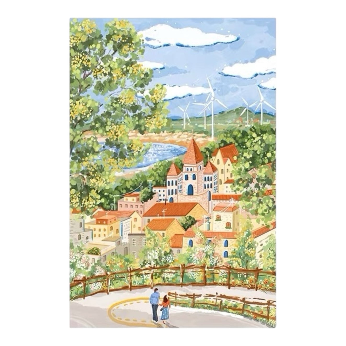 Momibook Let’s Take a Walk 1000 Piece Jigsaw Puzzle Momibook