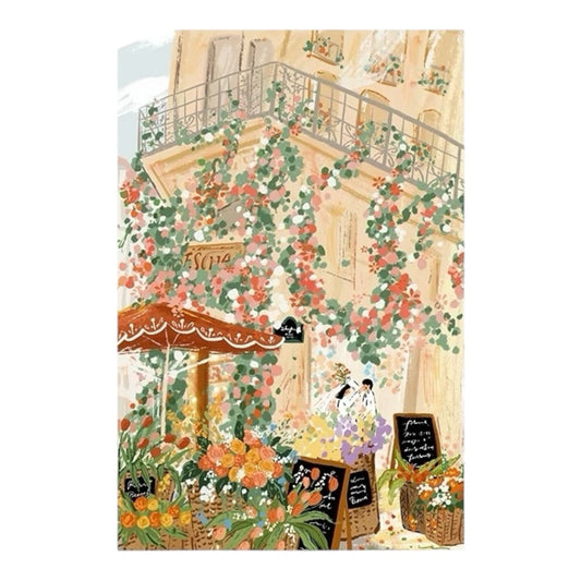 Momibook Flower Shop 1000 Piece Jigsaw Puzzle