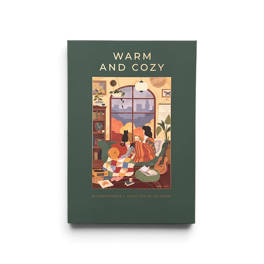 Warm and Cozy 500 Piece Jigsaw Puzzle Hobbry