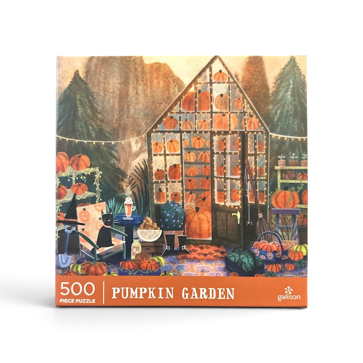 Galison Pumpkin Garden 500 Piece Puzzle Galison