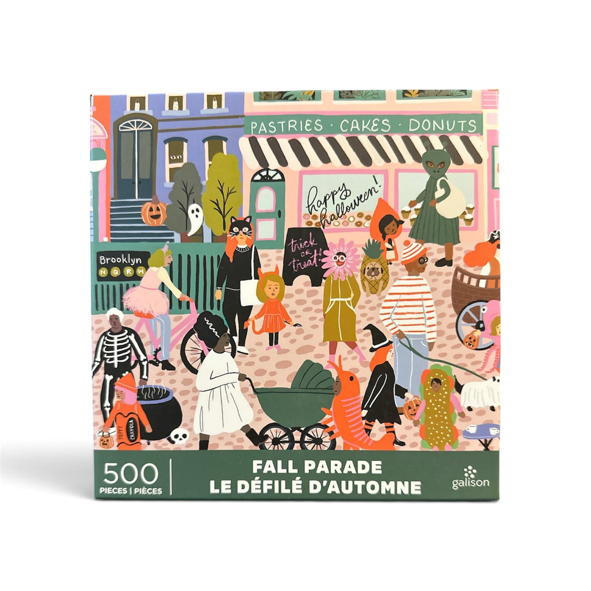 Galison Fall Parade 500 Piece Puzzle Galison
