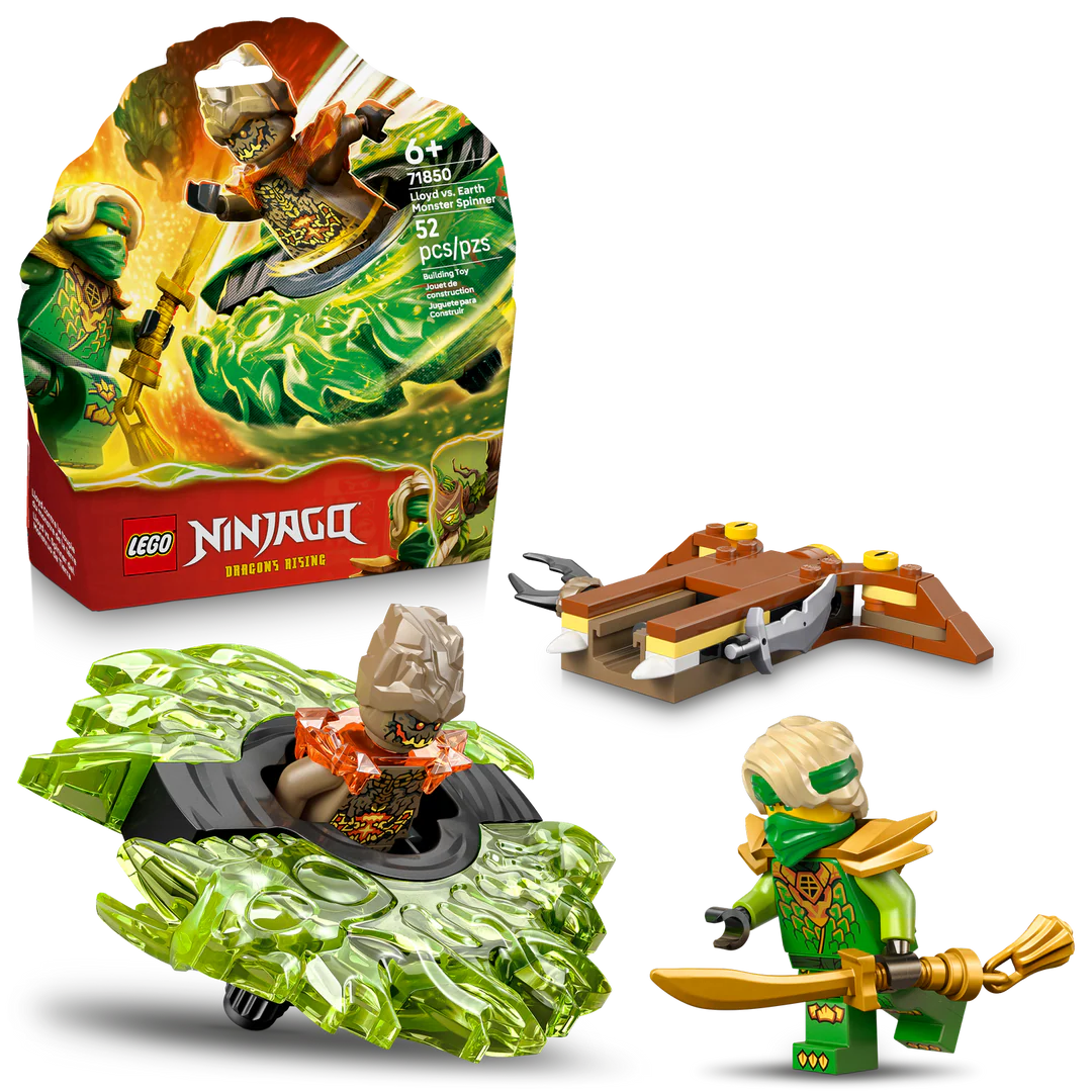 LEGO NINJAGO® Lloyd vs. Earth Monster Spinner 71850