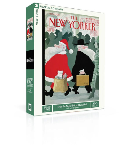[Pre-Order] Twas the Night Before Hanukkah 300 Piece Jigsaw Puzzle New York Puzzle Company