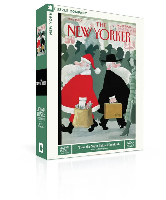 [Pre-Order] Twas the Night Before Hanukkah 300 Piece Jigsaw Puzzle New York Puzzle Company