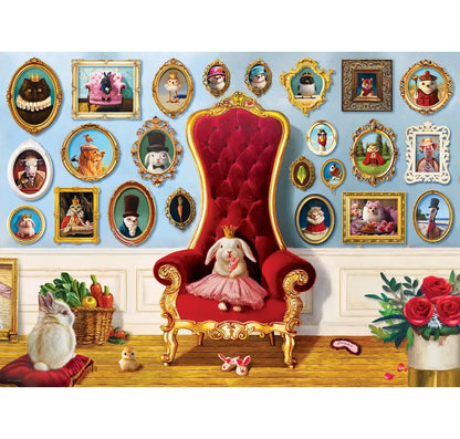 Princess Bunny 500 Piece Jigsaw Puzzle