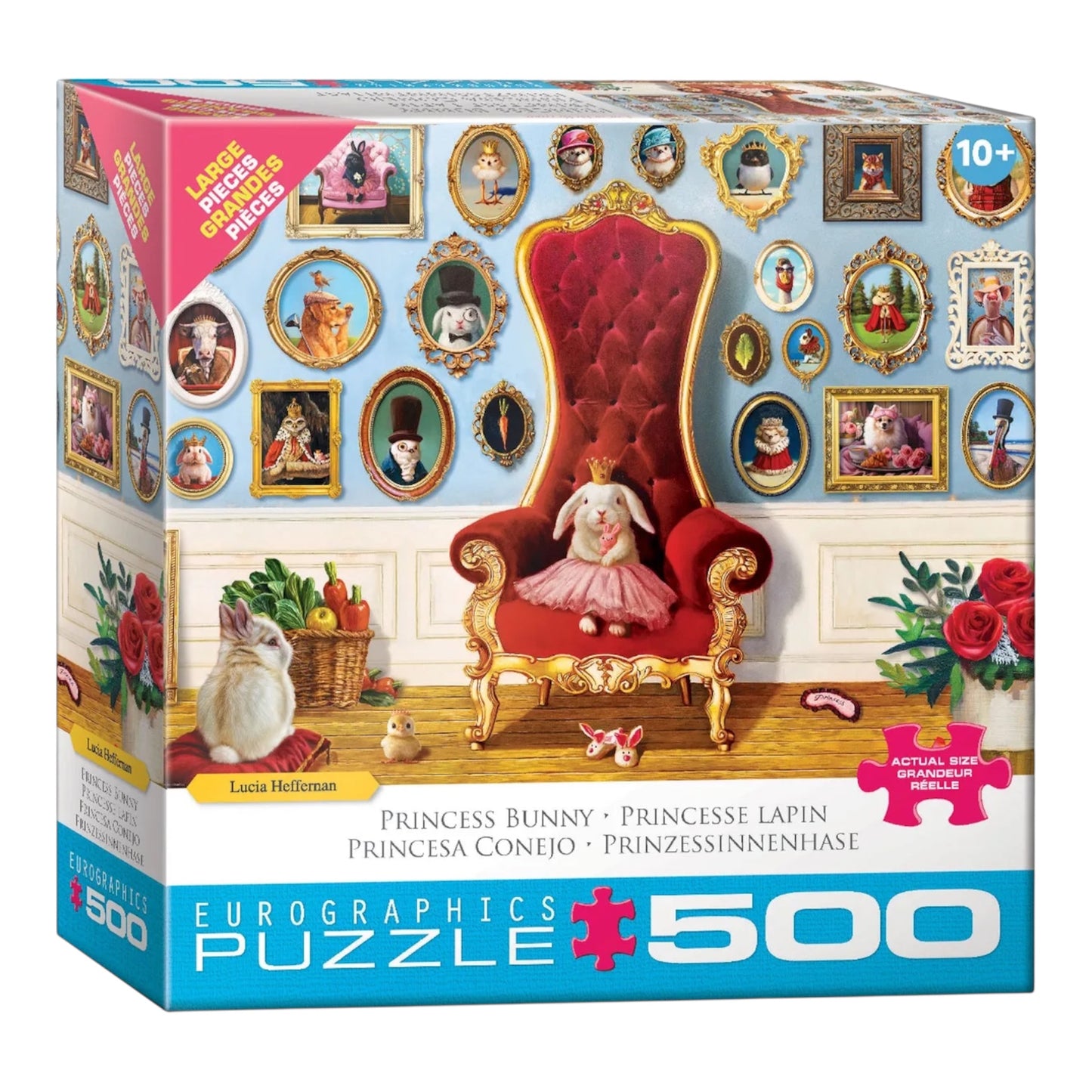 Princess Bunny 500 Piece Jigsaw Puzzle