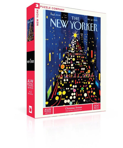 [Pre-Order] Christmas Avenue 500 Piece Jigsaw Puzzle New York Puzzle Company