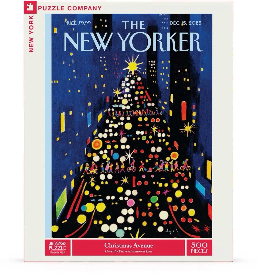 [Pre-Order] Christmas Avenue 500 Piece Jigsaw Puzzle New York Puzzle Company
