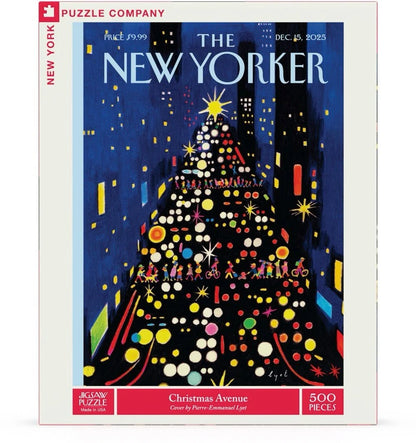 [Pre-Order] Christmas Avenue 500 Piece Jigsaw Puzzle New York Puzzle Company