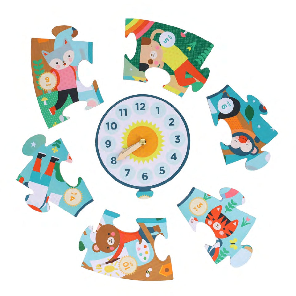 Telling the Time Floor Puzzle