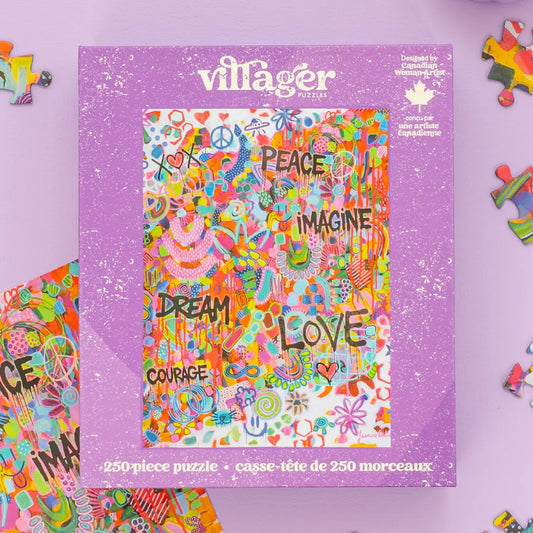 【Pre-Order】Pink Graffiti 250 Piece Puzzle