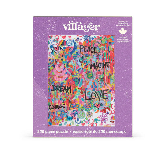【Pre-Order】Pink Graffiti 250 Piece Puzzle