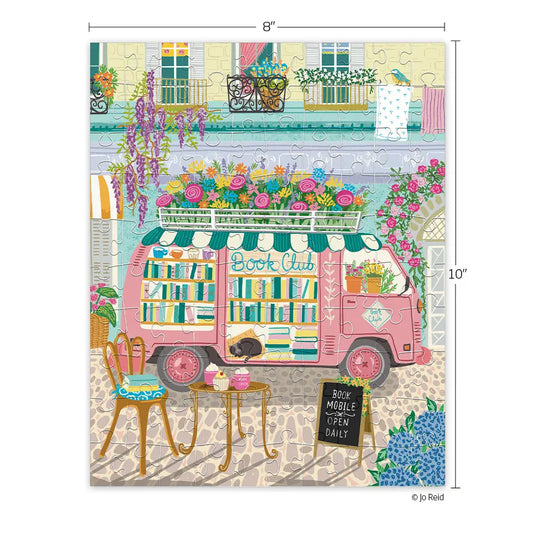 Mobile Book Club 100 Piece Puzzle Snax WerkShoppe
