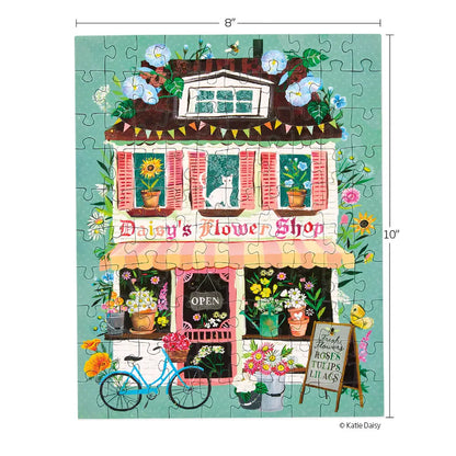 Daisy's Flower Shop 100 Piece Puzzle V Boutique Studio