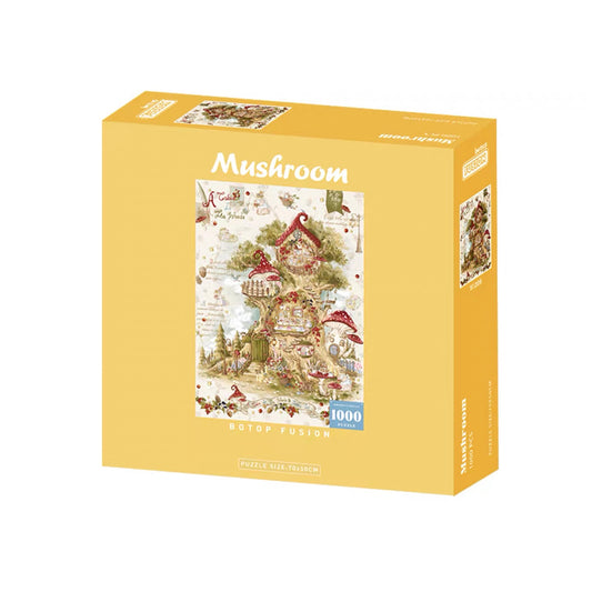 Mushroom 1000 Piece Jigsaw Puzzle
