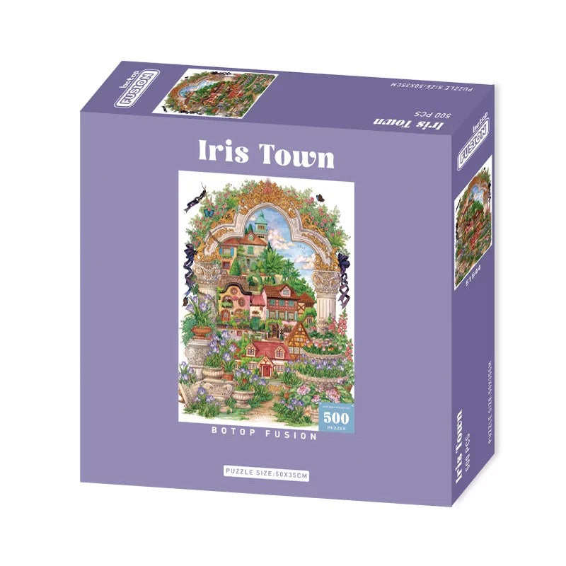 Iris Town 500 Piece Jigsaw Puzzle
