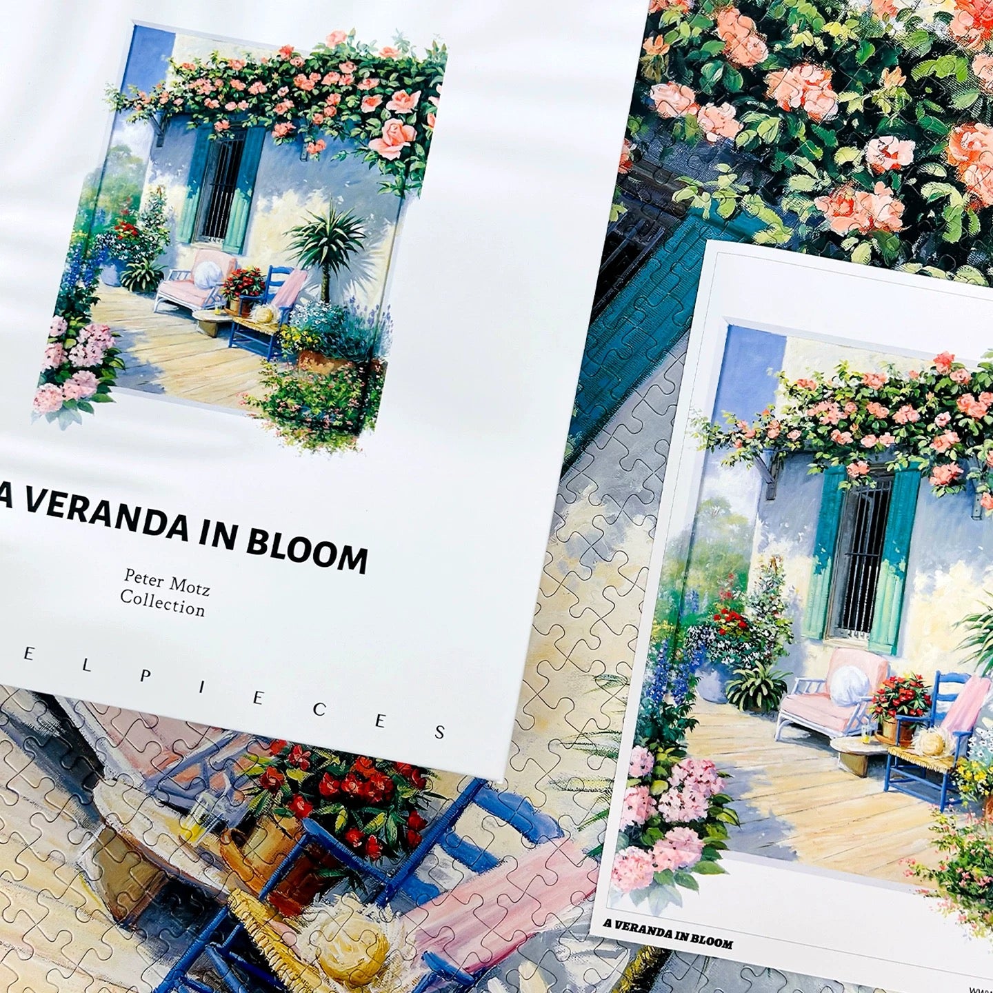 A Veranda in Bloom 1000 Piece Jigsaw Puzzle
