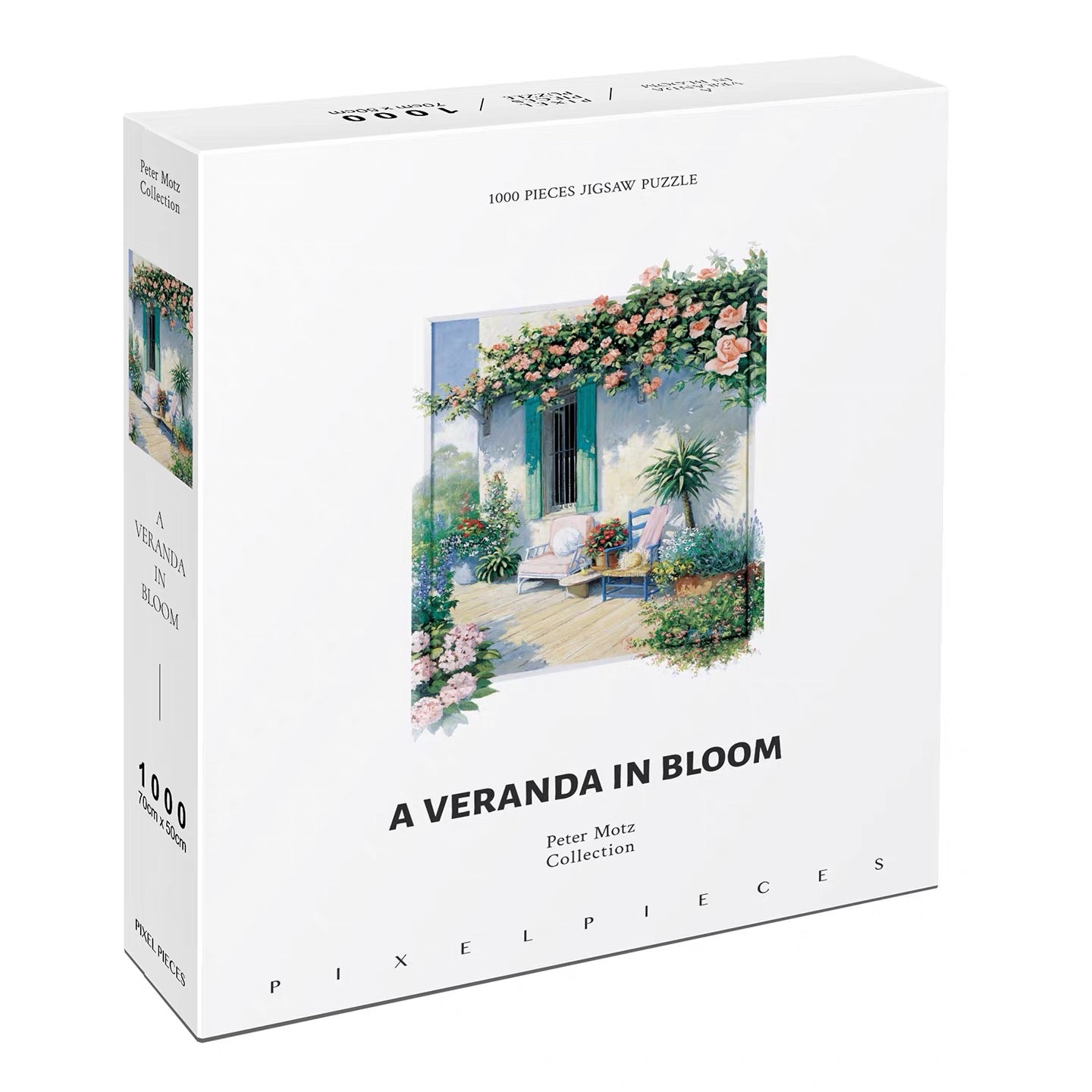 A Veranda in Bloom 1000 Piece Jigsaw Puzzle
