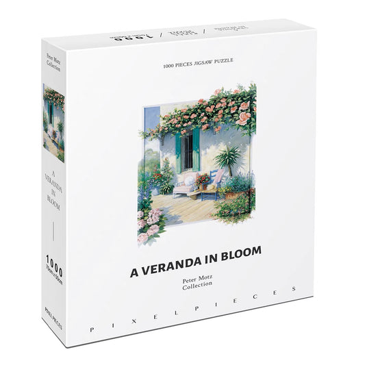 A Veranda in Bloom 1000 Piece Jigsaw Puzzle