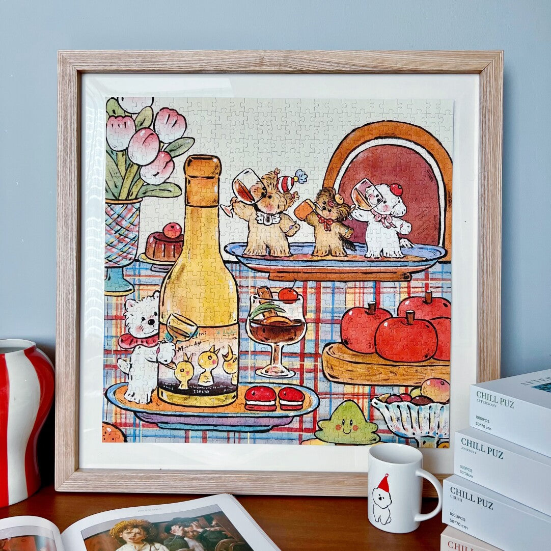 CHILL PUZ Nothing to Worry About 650 Piece Puzzle