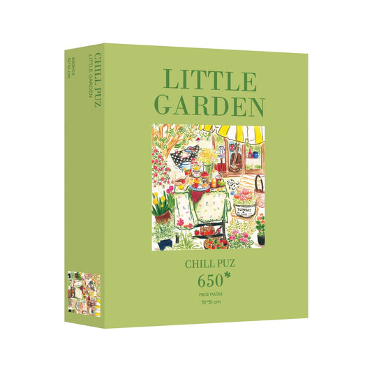 CHILL PUZ Little Garden 650 Piece Puzzle CHILL PUZ