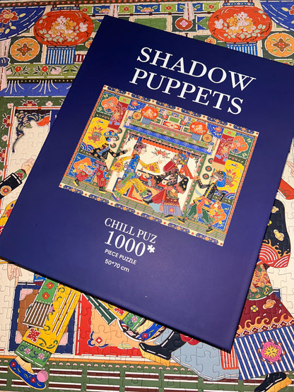 CHILL PUZ Shadow Puppets 1000 Piece Puzzle