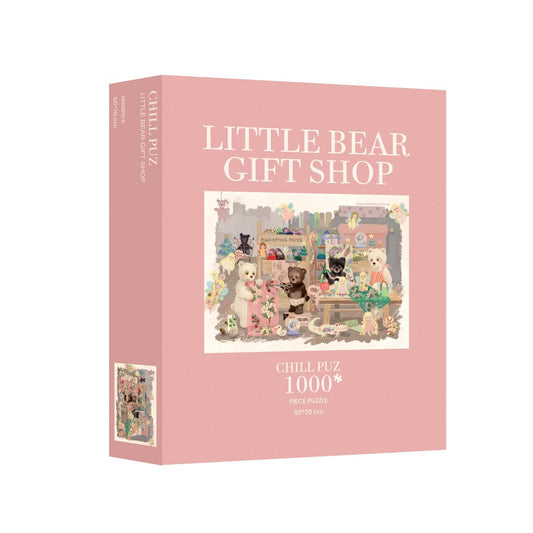 CHILL PUZ Little Bear Gift Shop 1000 Piece Puzzle CHILL PUZ