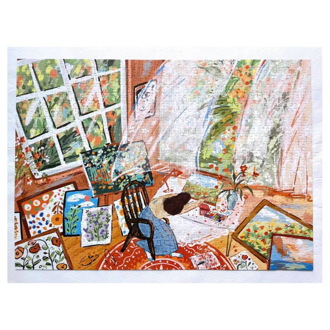 CHILL PUZ Spring 1000 Piece Puzzle CHILL PUZ