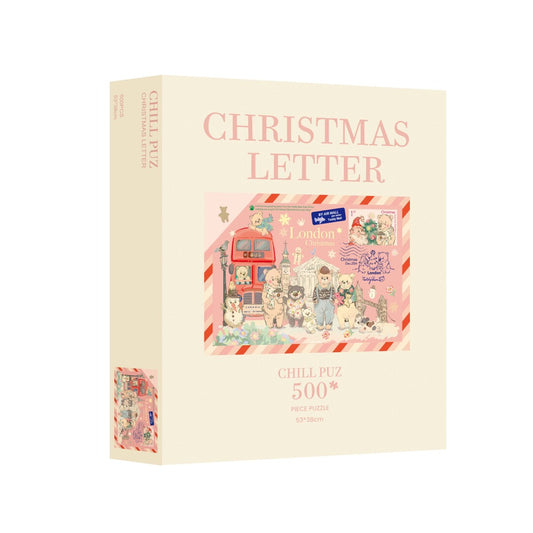 CHILL PUZ Christmas Letter 500 Piece Puzzle CHILL PUZ