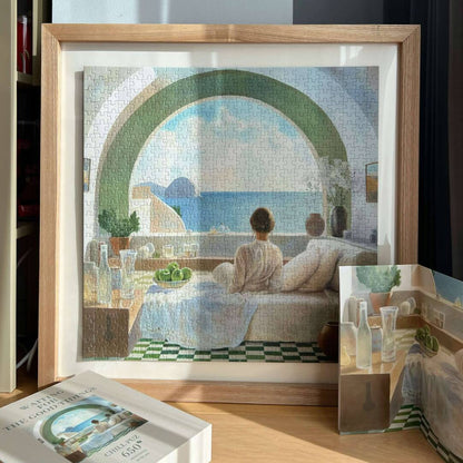 CHILL PUZ Waiting for the Good Tidings 650 Piece Puzzle CHILL PUZ