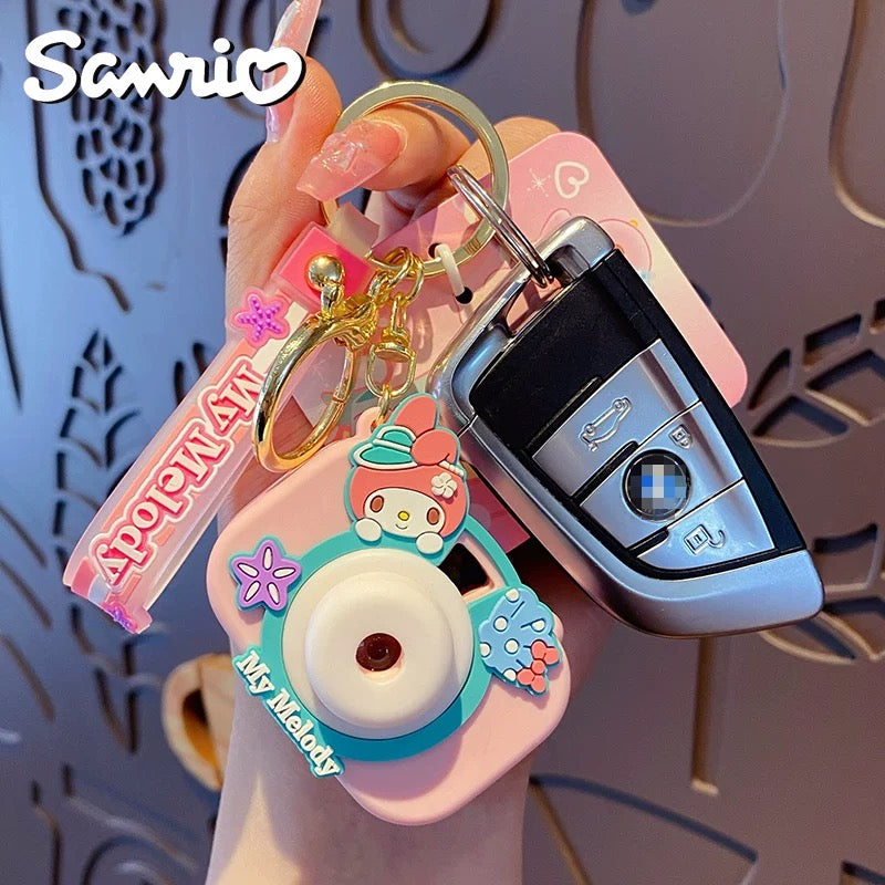 Lovely Sanrio Series Projector Camera Keychain
