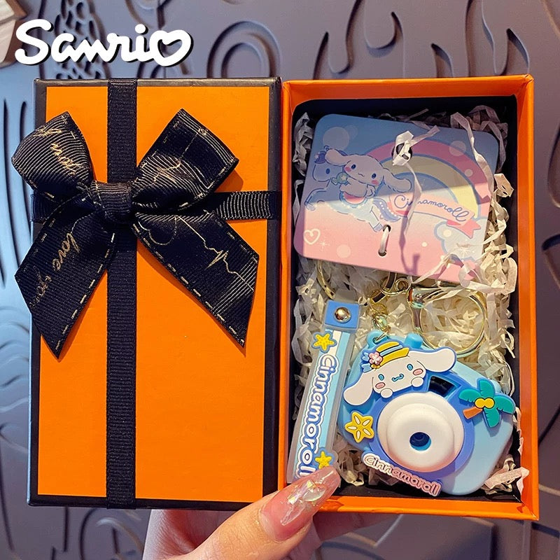 Lovely Sanrio Series Projector Camera Keychain
