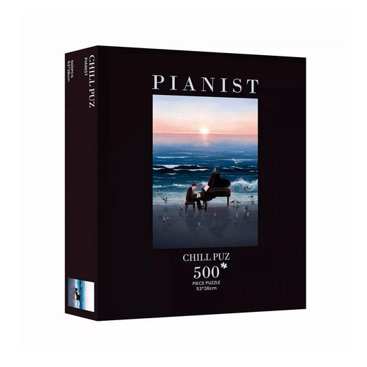 CHILL PUZ Pianist 500 Piece Puzzle CHILL PUZ