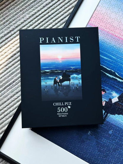 CHILL PUZ Pianist 500 Piece Puzzle CHILL PUZ