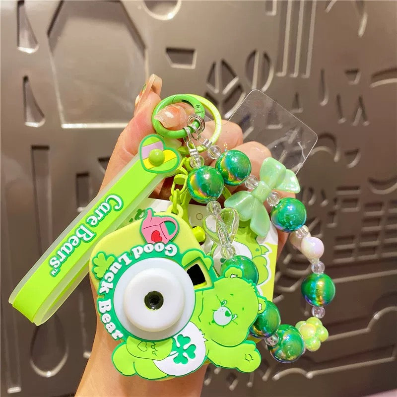 Cute Care Bears Projection Camera Keychain