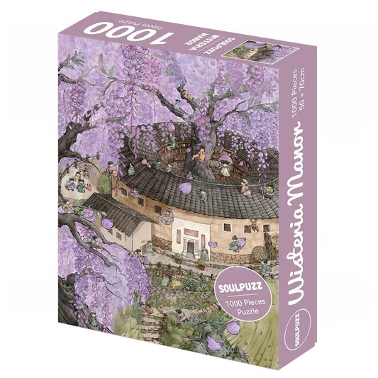 Wisteria Manor 1000 Piece Jigsaw Puzzle Soulpuzz