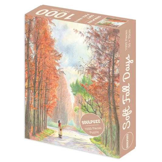 Soft Fall in Day 1000 Piece Jigsaw Puzzle Soulpuzz
