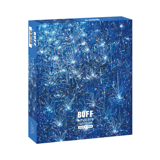 Blue Night Rain 1000 Piece Jigsaw Puzzle BOFF