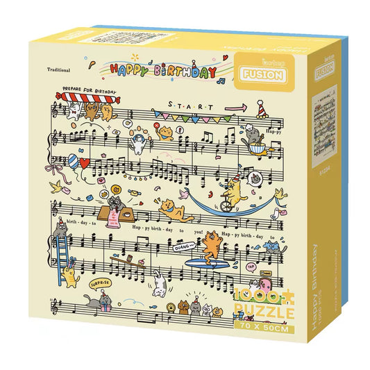 Happy Birthday 1000 Piece Jigsaw Puzzle Botop