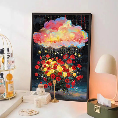 Rose Cloud Fantasy Jigsaw Puzzle Mood Puzzle