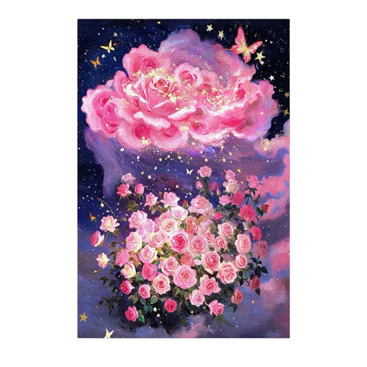 Blossoms Beneath Rose Clouds Jigsaw Puzzle