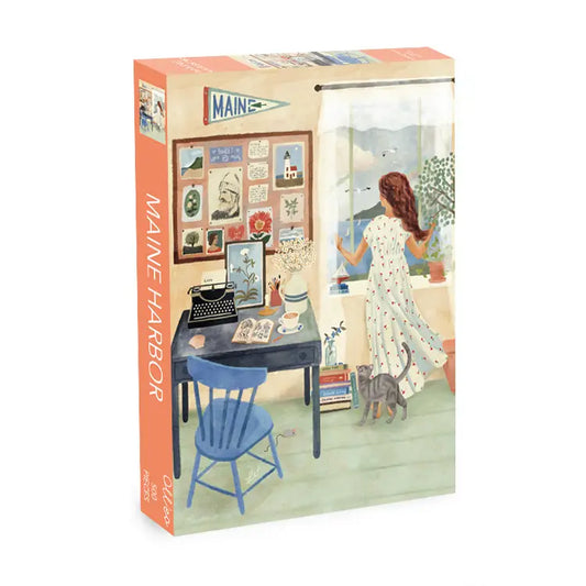 【Pre-Order】Olleo Puzzles Maine Harbor 500 Piece Puzzle