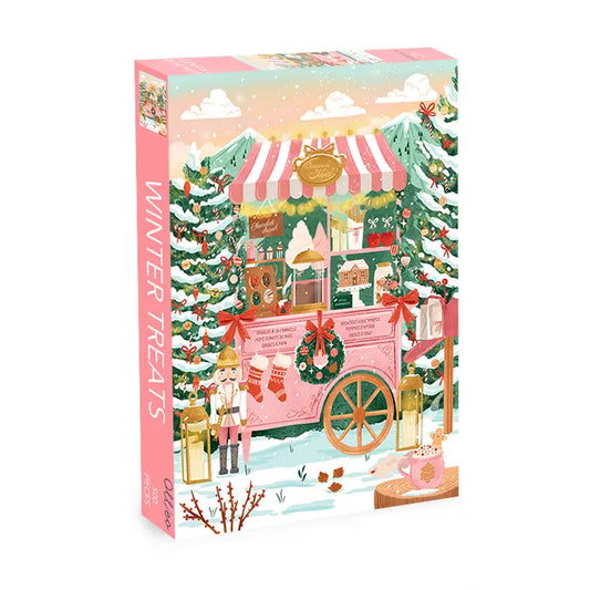 Olleo Puzzles Winter Treats 500 Piece Puzzle