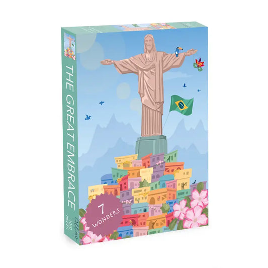 Olleo Puzzles Christ the Redeemer: the Great Embrace 1000 Piece Puzzle