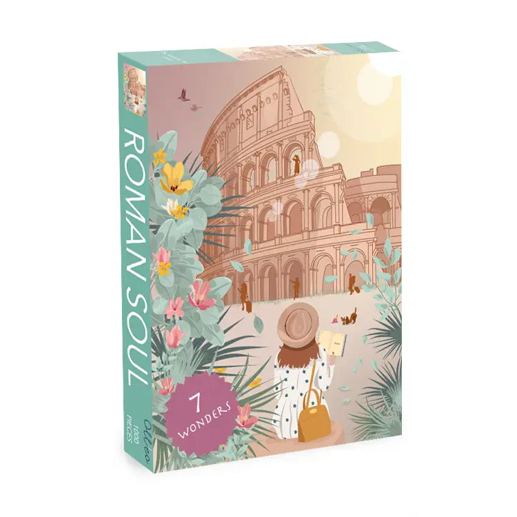 Olleo Puzzles The Colosseum: Roman Soul 1000 Piece Puzzle Olleo Puzzles